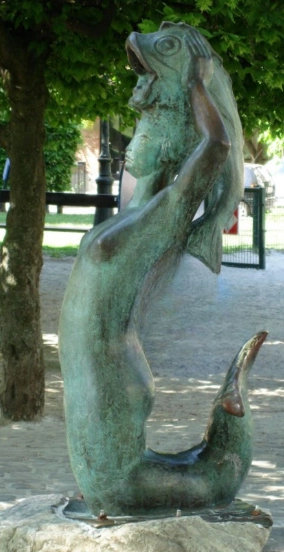 La sirène Square Léopoldville par Dolf Ledel